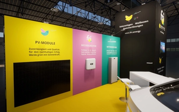 Messe und Veranstalktung mit fri Energs - Photovoltaik und Energiemanagementsysteme