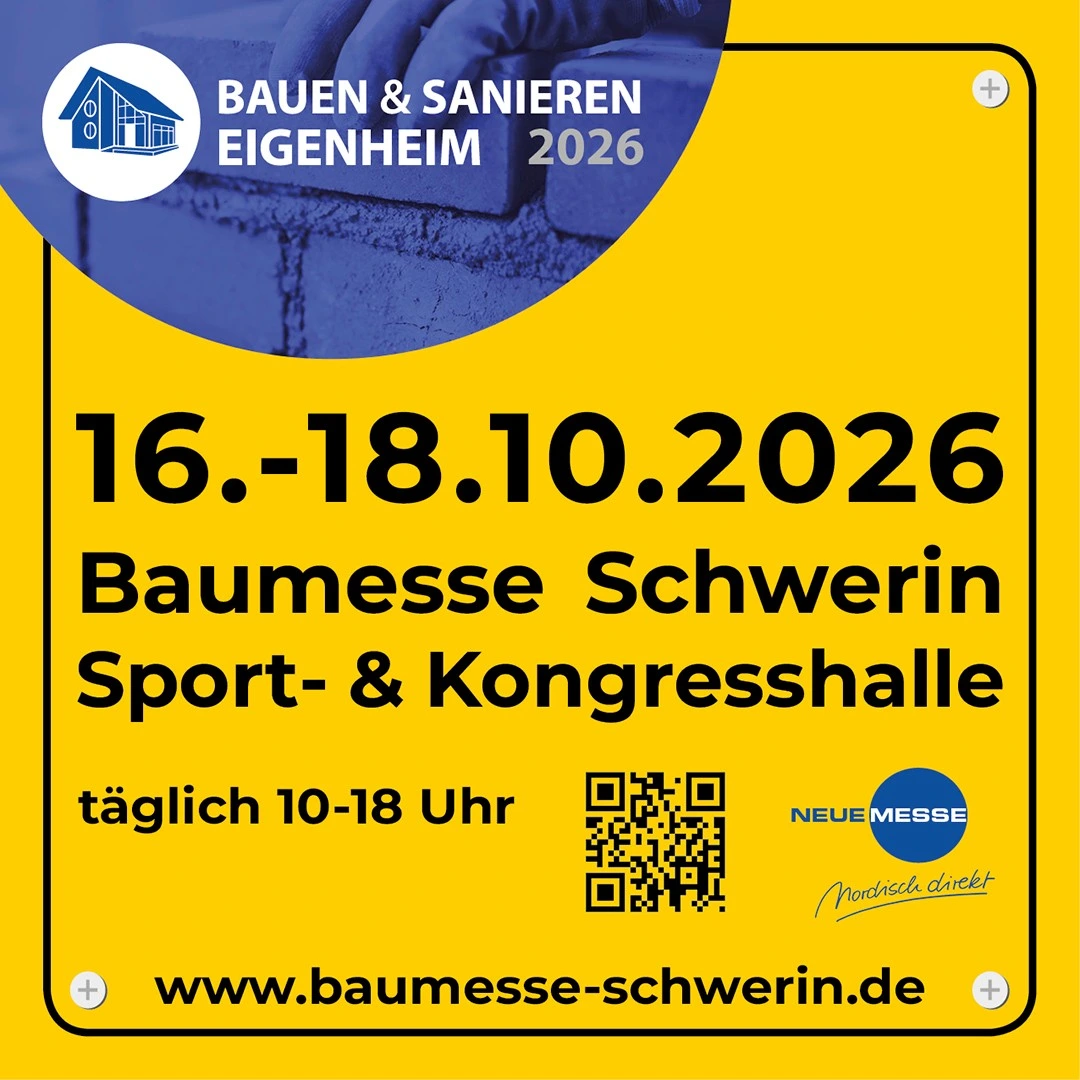 Messe Bauen & Sanieren - Eigenheim 2026 Schwerin​