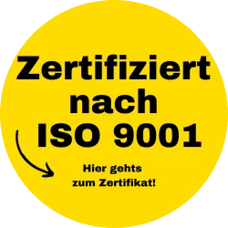 ISO 9001 Zertifizierung für fri Energie - Solaranbieter aus dem Norden